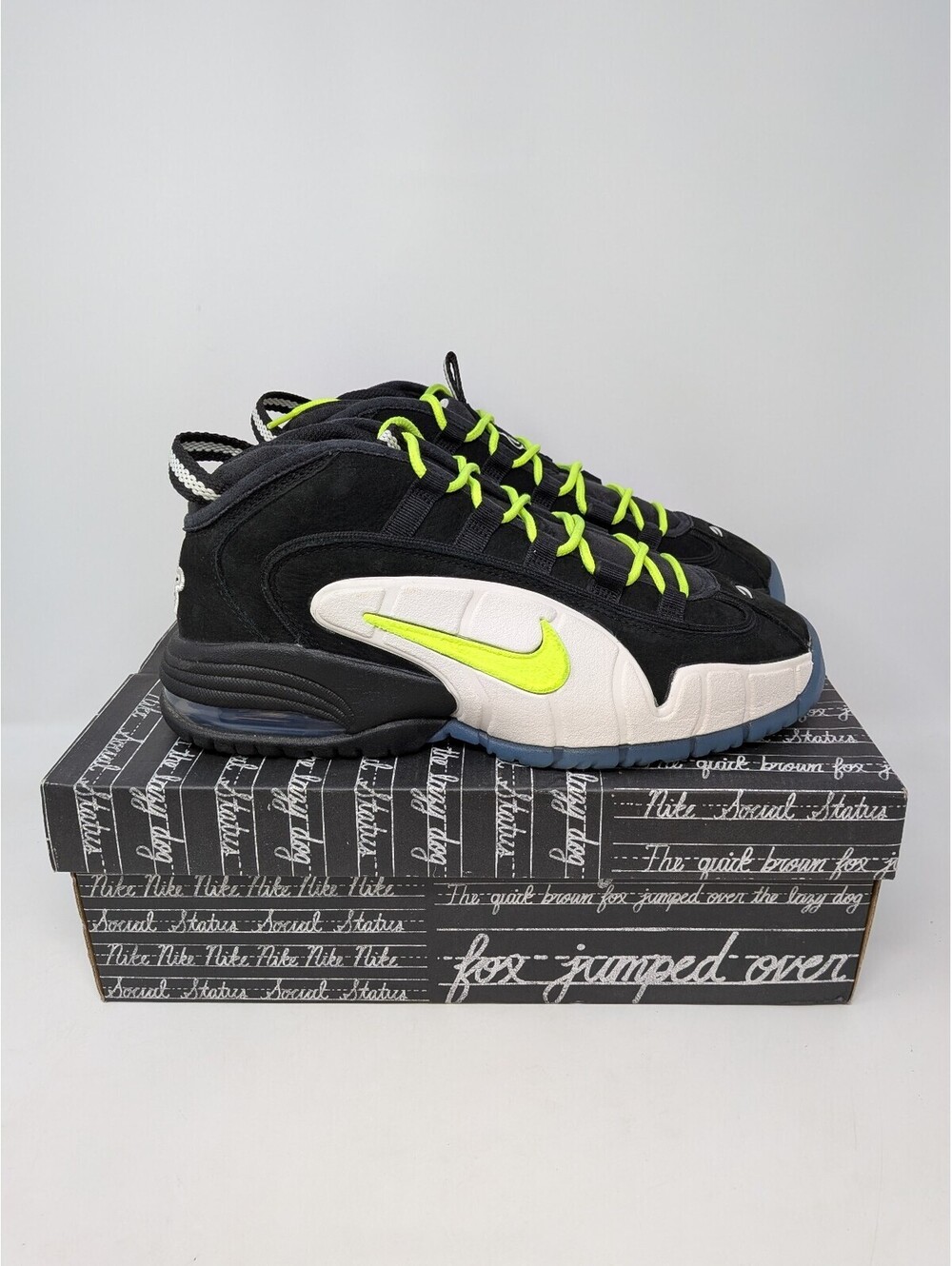 Nike x Social Status Air Max Penny 1 Recess Black Men’s 9.5 DM9130-001